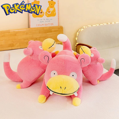 45/60/80CM Big Size Pokemon Slowpoke Plushies Cartoon Anime Plush Soft Doll Pillow Kawaii Stuffed Plushie Give Gift To Children