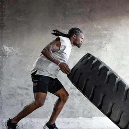 One Piece Luffy Anime Men Gym Shorts Summer Cartoon Print Quick Dry Streetwear Fashion Double-layer Sports Pants Men's Clothing