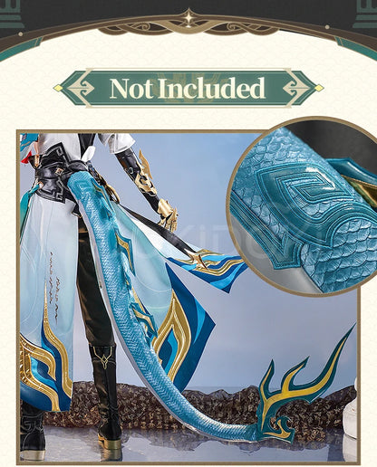 Dan Heng IL Permansor Terrae Cosplay Costume Game Honkai: Star Rail【S-2XL】DokiDoki-SR Danheng Tail Halloween Cosplay Plus Size