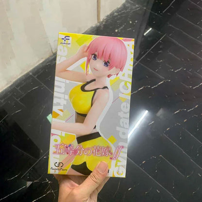 Bandai Fukuya Fascinity The Quintessential Quintuplets Ichika Nino Miku Yotsuba Itsuki 17CM PVC Model - Nakano