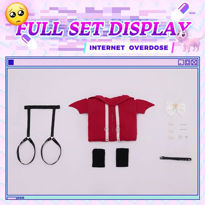 IN STOCK Ame chan Cospaly Costume Game Needy Streamer Overload Cosplay DokiDoki-SR Ame-chan Cospaly Women Causal Wear Costume