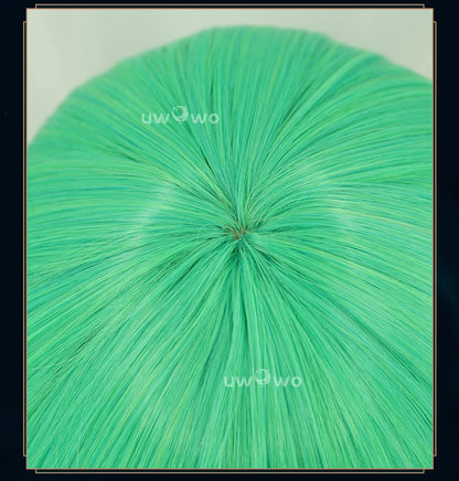 UWOWO Soraka Wig Game League of Legends/LOL: Star Guardian Soraka SG Cosplay Wig With Ear Long Hair Green 100CM Wig