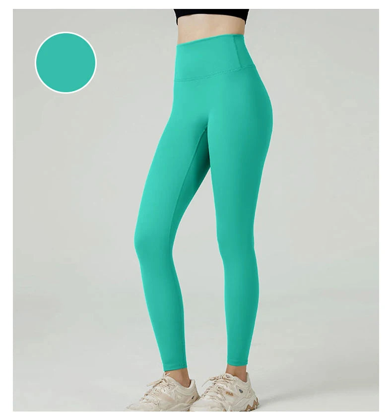 The Codex Seamless Yoga Leggings for Women – Athletic Gym Workout Fitness Pants Tights