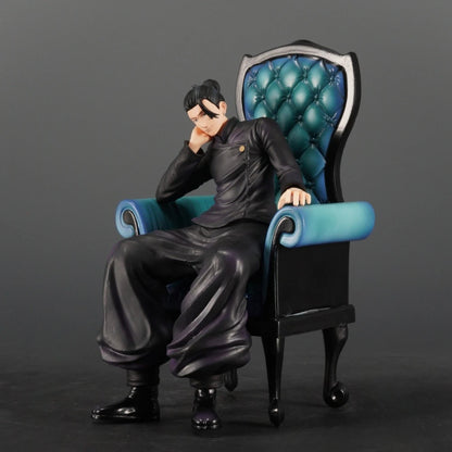 24cm Anime Jujutsu Kaisen PVC Action Figure Geto Suguru Gojo Satoru Statue Model Toy Gift - B