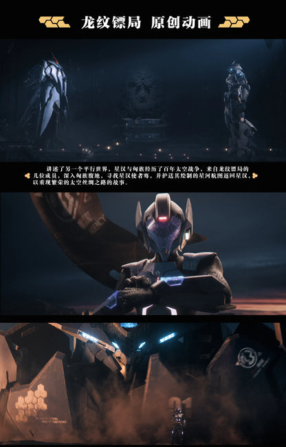 【New product】XIAOT BURNING STEEL HEAVY INDUSTRY DP ESCORT AGENCY PROJECT 01 LING YAO MG 1/100 anime doll Assembly Mecha Model