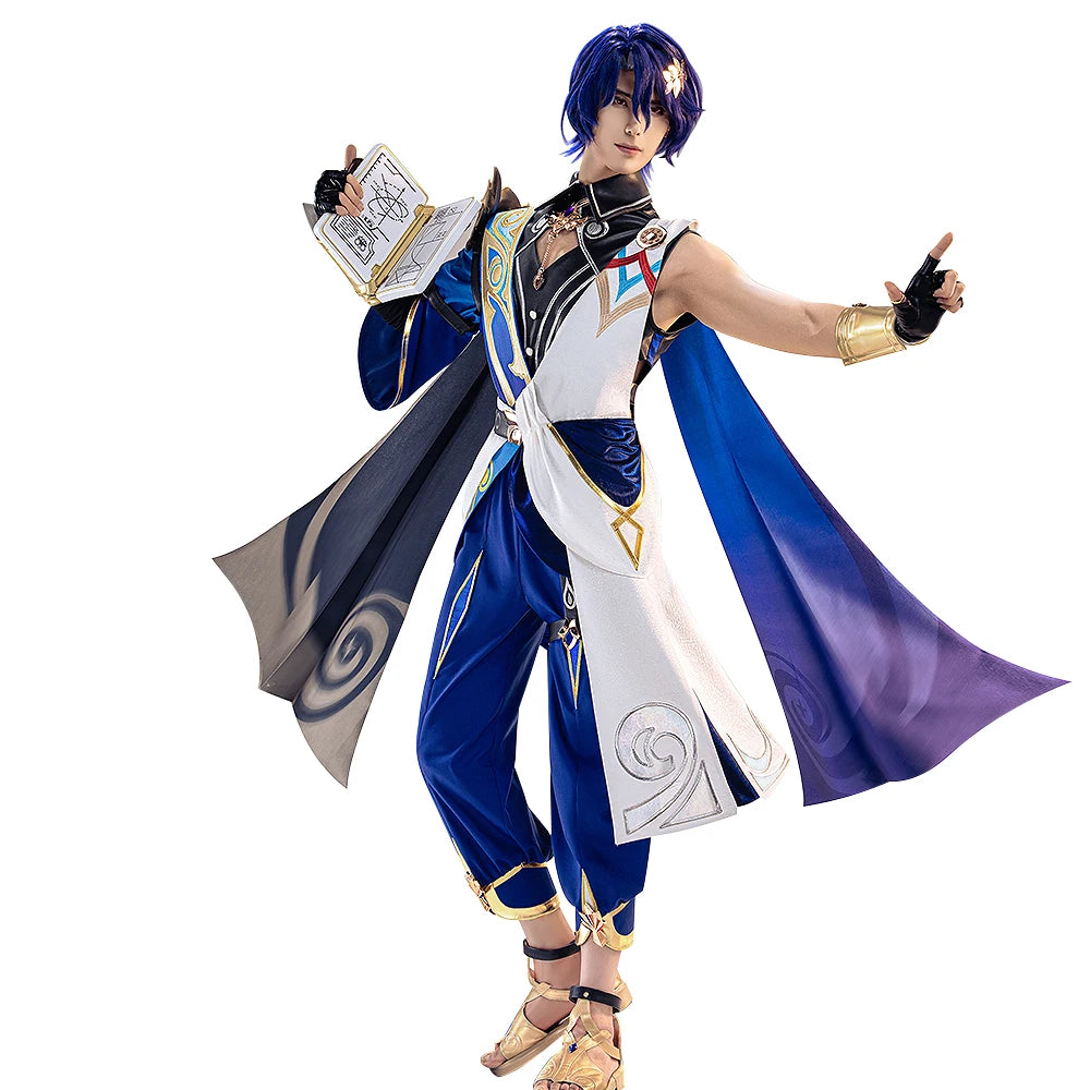 IN STOCK Dr. Ratio Cosplay Costume Game Honkai: Star Rail【S-3XL】DokiDoki-SR HSR Halloween Men Costume Veritas Ratio Plus Size