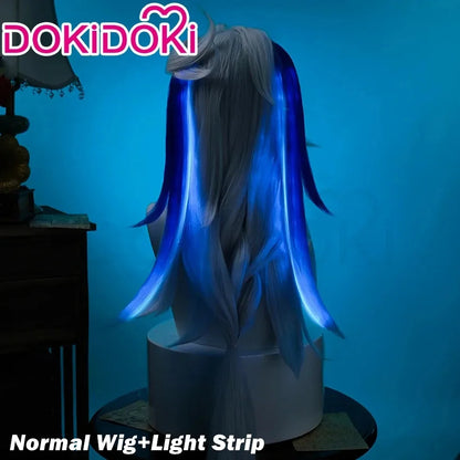 Mavuika/Raiden Shogun/Neuvillette/Venti Luminous Wig Game Genshin Impact DokiDoki Baal Cosplay Neuvillette Front Lace Wig