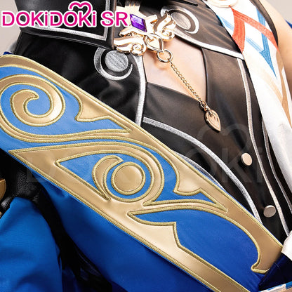 IN STOCK Dr. Ratio Cosplay Costume Game Honkai: Star Rail【S-3XL】DokiDoki-SR HSR Halloween Men Costume Veritas Ratio Plus Size