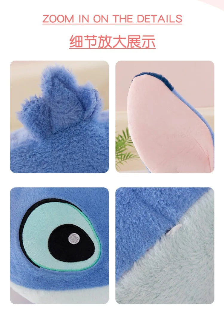 35/50/65cm Big Size Lilo & Stitch Anime Plush Stuffed Doll Kawaii Room Decoration Plushies Pillow Ornament Children Holiday Gift