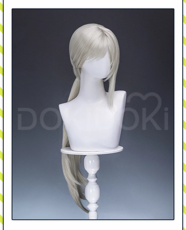 IN STOCK Reclusee Duchesss Revenantt Wig Game Cosplay Wig DokiDoki Women 60cm Long Curly Hair Reclusee Cosplay Free Wig Cap
