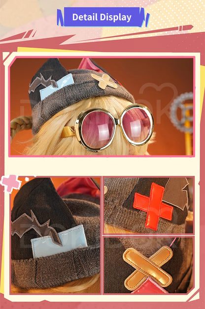 Jahoda Cosplay Costume Genshin Impact Song of the Welkin Moon DokiDoki-R Nod-Krai Jahoda Women Cute Costume Halloween