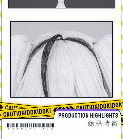 IN STOCK Luuk Hcrsscn Galbrenr Zani Ciaccona Camellya Scar Danjin Youhu Wig Game Wuthering Waves DokiDoki Women Men Wig Free Cap