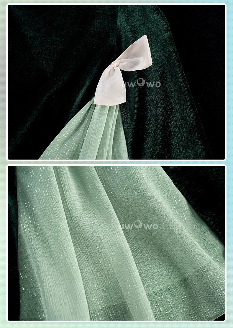 IN STOCK UWOWO C.C.Cosplay Anime Codee Geasss:C.C. CC Court Style Gown Cosplay Costume Halloween Costume