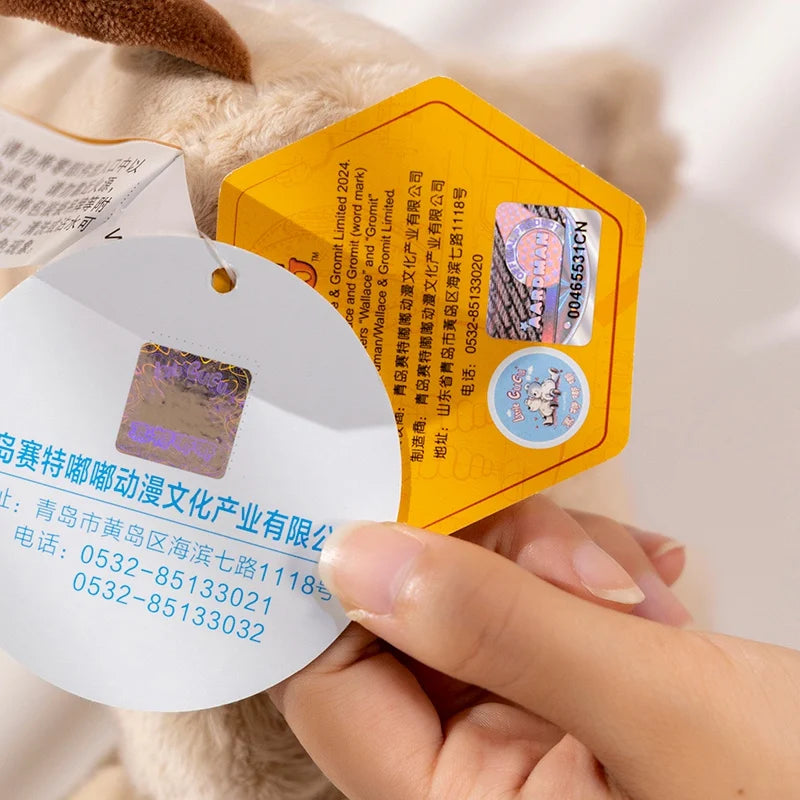 Cartoon Soft Wallace Gromit Plushies Black Penguin Stuffed Anime Cute Dog Stuffed Dolls Backpack Pendant Key Chain Cuddly Pillow