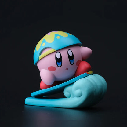 Hot 6Pcs/Set Star Kirby Anime Figure Toys with Kirby Cartoon PVC Cute Action Figure Doll Toy Gift
