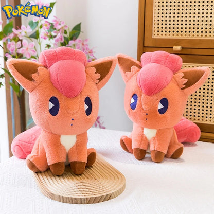 35/45/65CM Big Size Pokemon Vulpix Plushies Cartoon Anime Peluche Stuffed Animal Comfortable Soft Doll Kawaii Ornament Gifts
