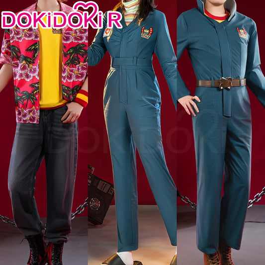 IN STOCK Anya Curly Daisuke Cosplay Costume Game Mouthwashing【XS-3XL】DokiDoki-R Uniform Halloween Anya Cosplay Wig Plus Size