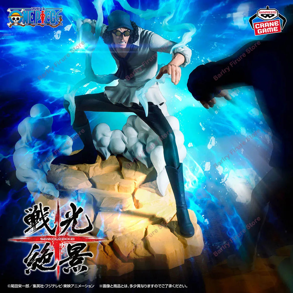 Bandai Banpresto One Piece Aokiji Kuzan Monkey D. Garp 17-19cm PVC Model