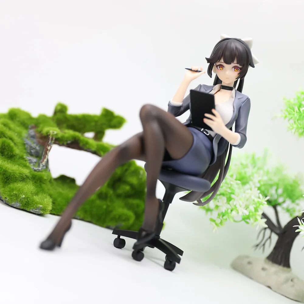 18cm Azur Lane Takao Ver Girl 1/6 Figure Pvc Action Anime Model Game Statue Adult Collectible Doll Toys Xmas Gift