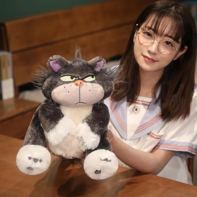18-42cm Genuine Disney Kawaii Lucifer Plush Toy Cute stuffed animal plush toy Japan Figaro Cinderella's Cat kids birthday Gifts