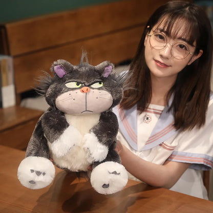 18-42cm Genuine Disney Kawaii Lucifer Plush Toy Cute stuffed animal plush toy Japan Figaro Cinderella's Cat kids birthday Gifts