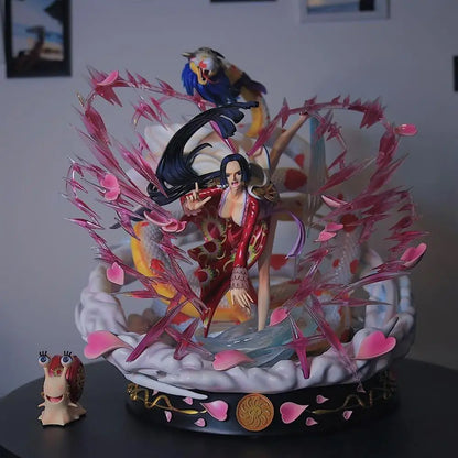 One Piece Figure Mystery Luck Blind Box Lucky Box PVC Luffy Solon Empress Ace Large Handmade Garage Kit Collection Toy Gifts