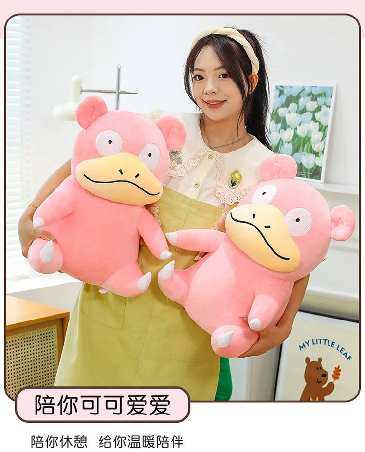 30/50/70cm Big Size Pokemon Slow Poke Anime Plush Stuffed Doll Room Decoration Plushies Kawaii Pillow Ornaments Children's Gifts