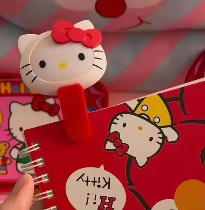 New Small And Exquisite Cartoon Cute Hello Kitty Luminous Toy Girls Mini Portable Selfie Supplement Light Atmosphere Lights