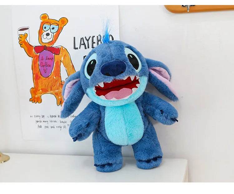 60cm Big Size Disney Stitch Cartoon Anime Plush Stuffed Doll Room Decoration Peluche Pillow Kawaii Plushies Ornaments Gifts