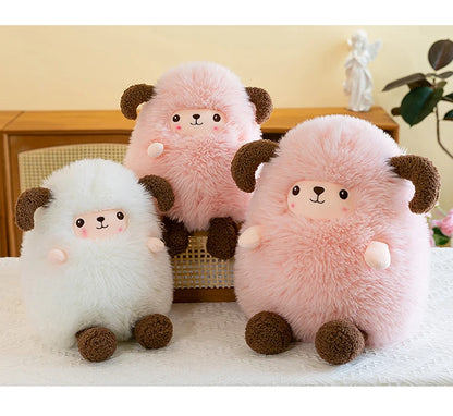 Sheep Doll Plush Toy Cute Sheep Soft Stuffed Animal Sleeping Pillow Cushion Christmas Gifts for Kids and Girls
