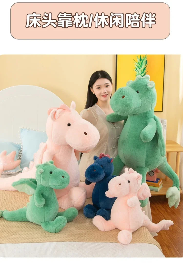 58cm Large Size Dinosaur Soft Gift Stuffed Animal Plush Kawaii Dino Plush Animal Toy Plush Toys Pillow Stuffed Soft Plushie