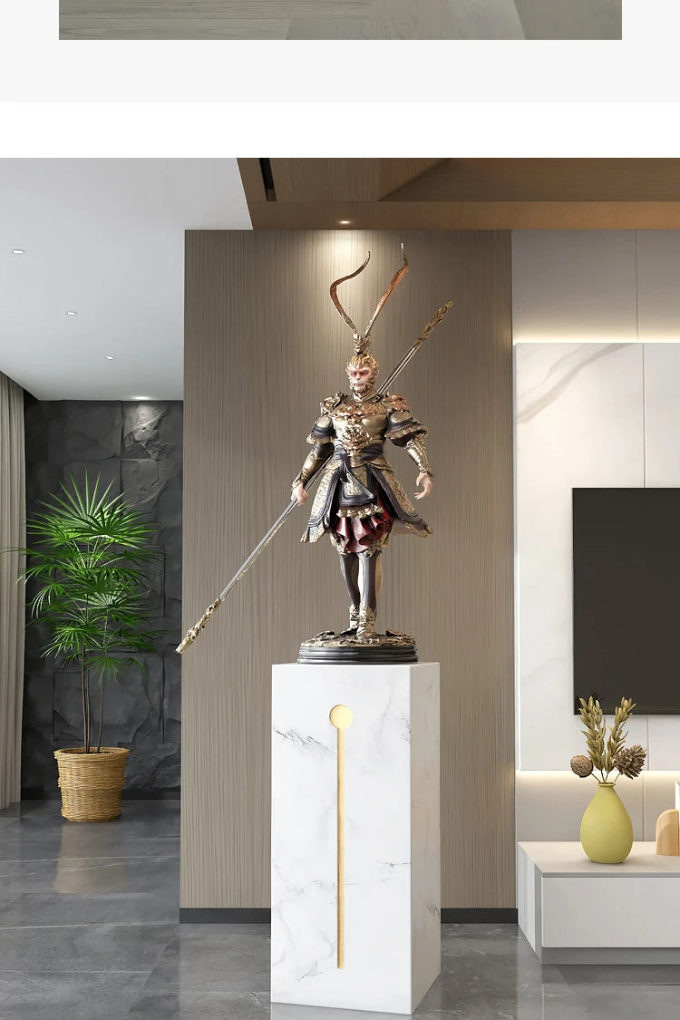 93cm Anime Monkey Figure SonGoku Garage Kit Resin Material Figurine Action Figures Model Children Toy Gift Collectible Figurines