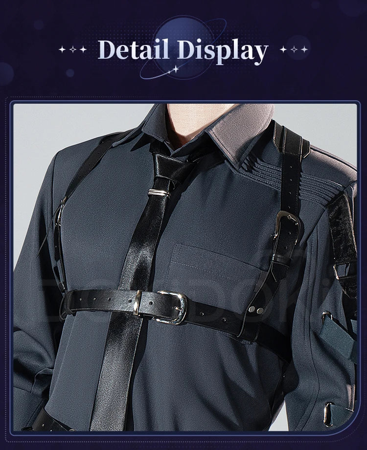 IN STOCK Sylus Rafayel Xavier Zayne Cosplay Costume Game Love and Deepspace【XS-2XL】DokiDoki-R White Grey Halloween Plus Size