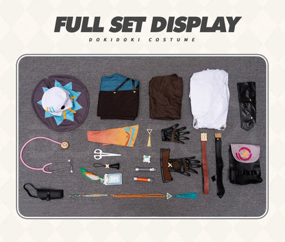 IN STOCK Ifa Cosplay Costume Game Genshin Impact Cosplay【XS-3XL】DokiDoki-N Ifa Hat Men Costume Plus Size