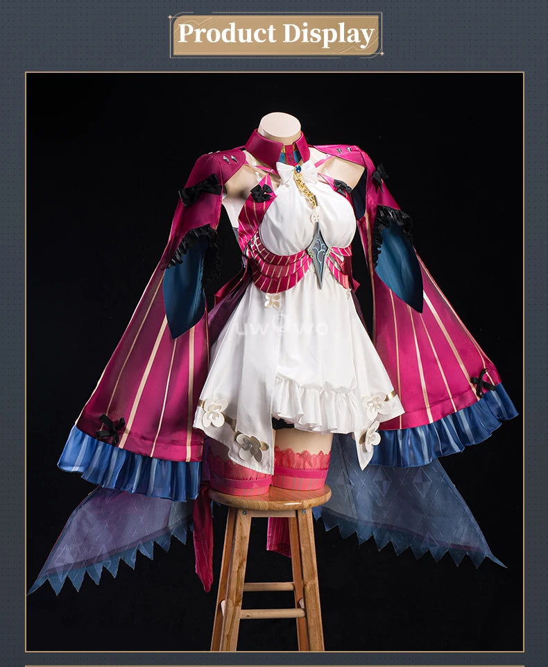 IN STOCK UWOWO Carlotta Cosplay Game Wuthering Waves WuWa Carlotta Montelli Cosplay Costume Halloween Costume