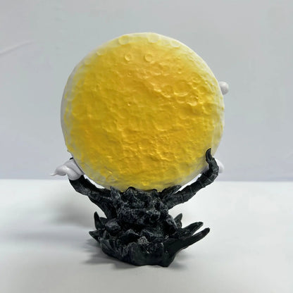 14cm One Piece Anime Figure Moon Fairy Nika Monkey D Luffy Gear 5 With Moon Light Action Figure Statue Model Collection Toys