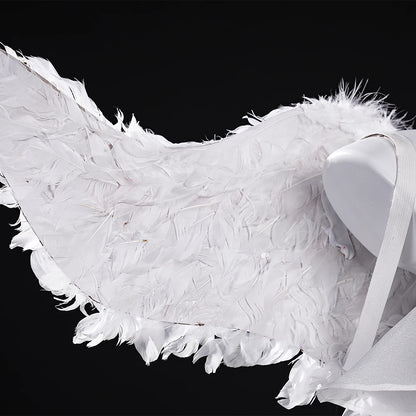 Anime New Panty Stocking with Garterbelt Stockiel Anarchy Stocking Cosplay Costume Angel Skirt Wings Halloween for Women Girls