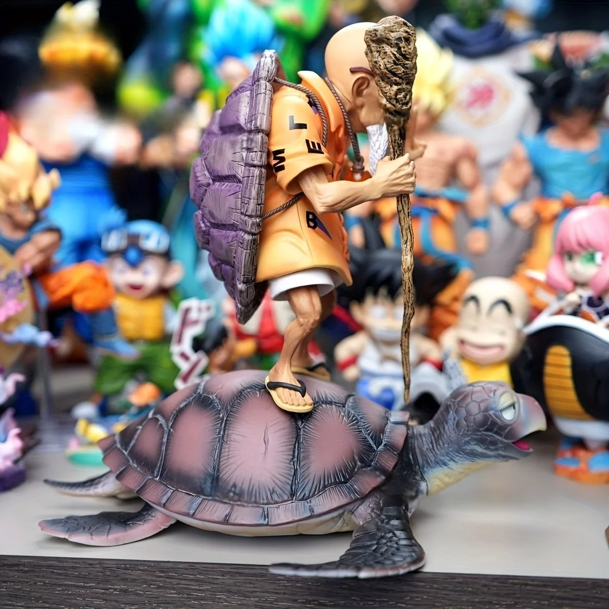 23.5cm/9.25in Anime Dragon Ball Z Kame Sennin Figure DBZ Master Roshi Action Figures PVC Statue Collection Model Toys Gifts