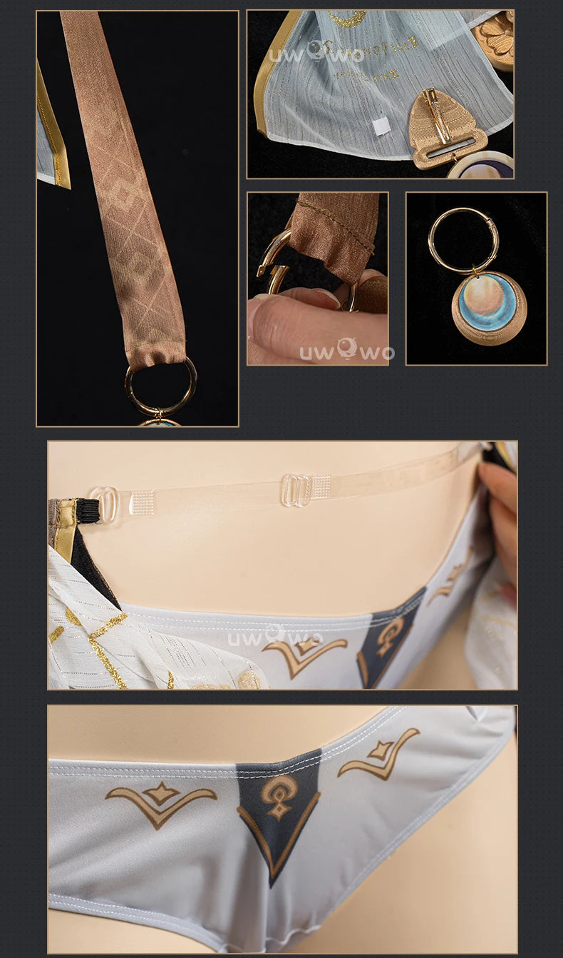 PRE SALE UWOWO Iuno Cosplay Game Wuthering Waves WuWa Iuno Cosplay Costume Halloween Costume