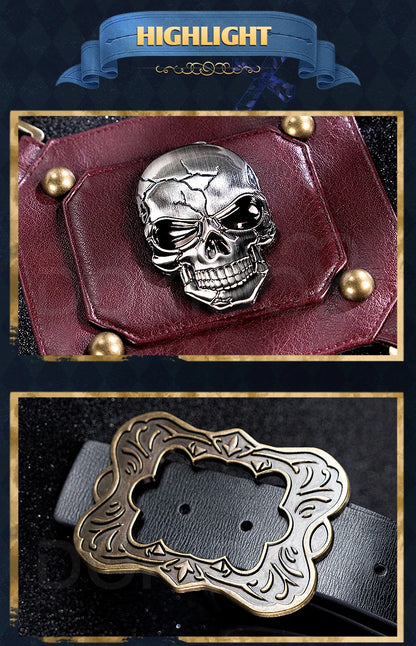 IN STOCK Dante Cosplay Costume Anime【S-3XL】DokiDoki-SR Men Hunter Coat Halloween Dante Red Jacket Cosplay Plus Size