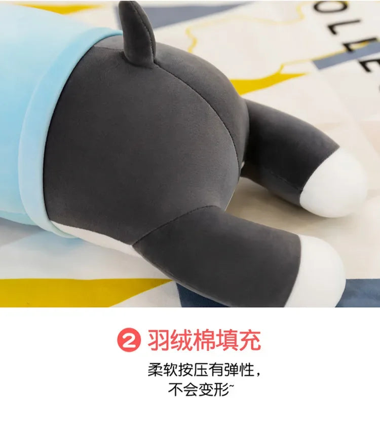 New70-130cm Monkey Doll Husky Plush Toy Frog Pillow Duck Doll Cute Plush Toys for Children Gifts