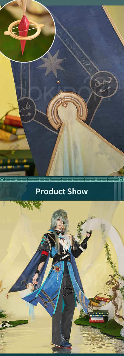 IN STOCK Anaxa Cosplay Costume Game Honkai: Star Rail【S-3XL】DokiDoki-R Halloween HSR Amphoreus Anaxa Costume Plus Size