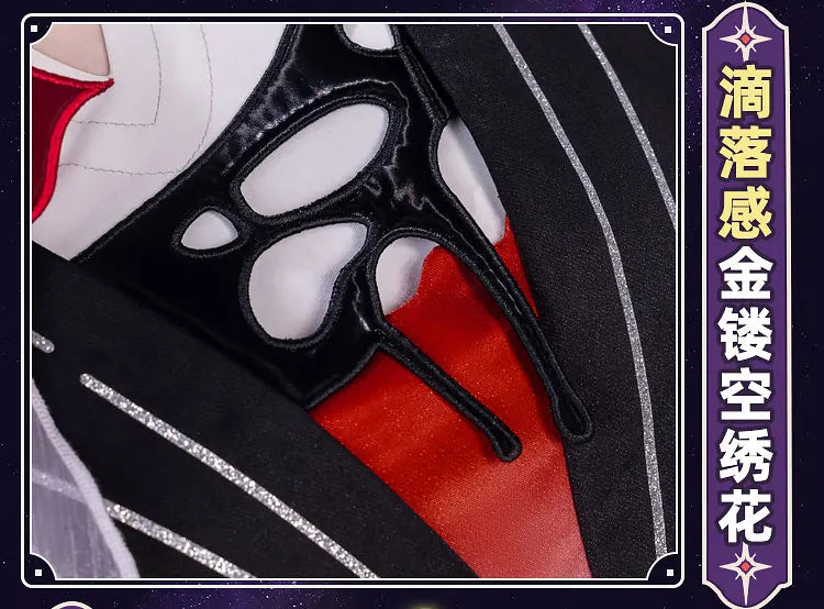 Honkai Star Rail Evernight March 7th Cosplay Costume Dress Headwear Mysterious Foreign Guest Halloween Party for Women iCoser