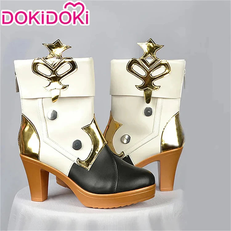 Mavuika Xilonen Mualani Kinich Chiori Charlotte Gorou Navia Clorinde Shoes Game Genshin Impact DokiDoki Cosplay Natlan