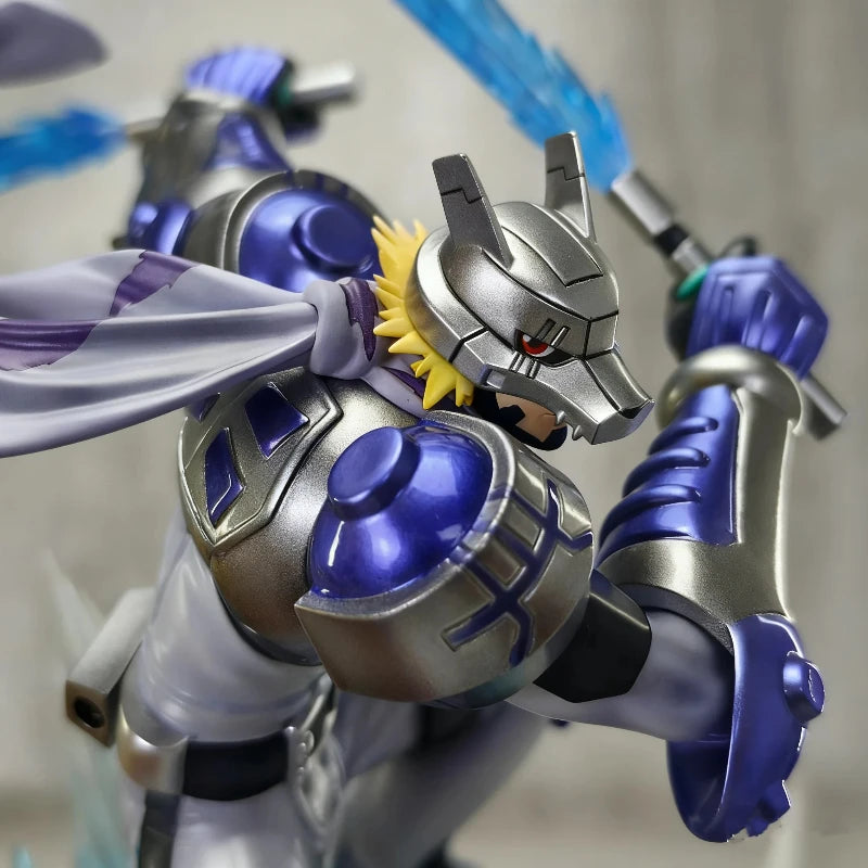 Bandai Digimon Garurumon Agunimon 26cm PVC Model