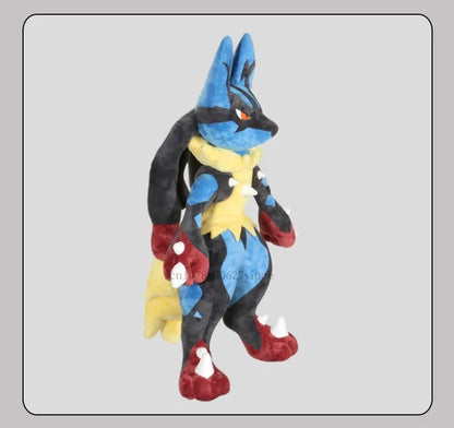 130/70CM Super Big Size Pokemon Lucario Plushies Cartoon Anime Character Stuffed Plushie Pillow Home Furnishing Gift Collection