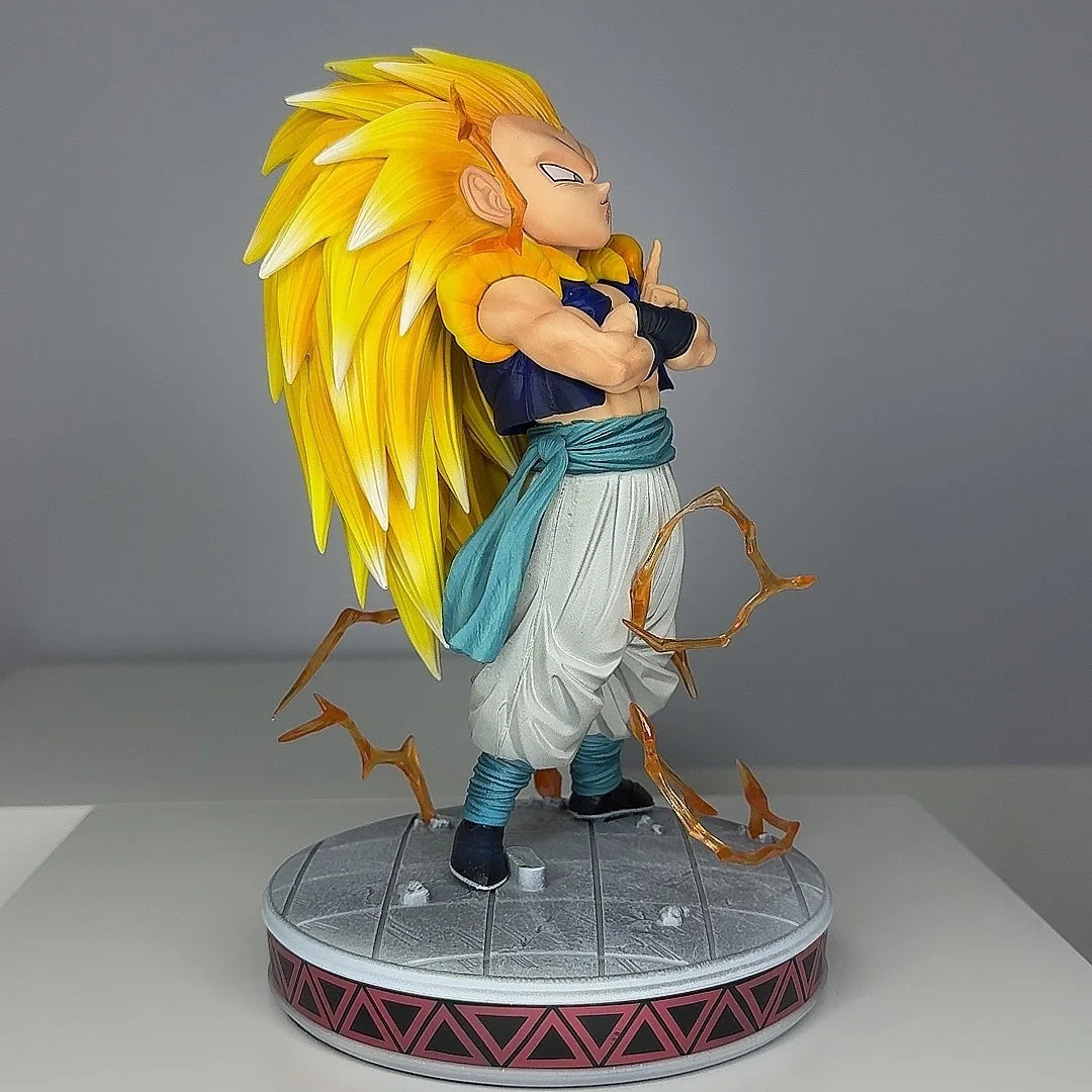 Dragon Ball Z Figures Super Saiyan Gotenks Anime Figurine Ghost Squad Model Statue Doll Collection Decoration Kids Toys Gift