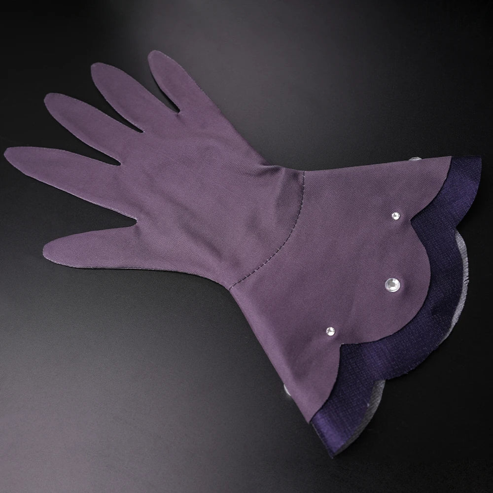 Anime Date A Live Mukuro Hoshimiya Cosplay Costume Dress Spirit Form Outfit Lilac White Astral Qipao Halloween for Women Girls