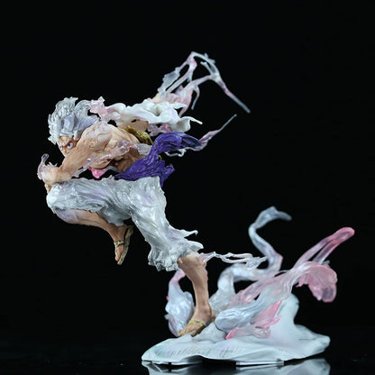 2025 22cm One Piece Handheld Gk Iron Curtain Nika Luffy Second Generation Double Headed Removable Model Ornament Birthday Gift