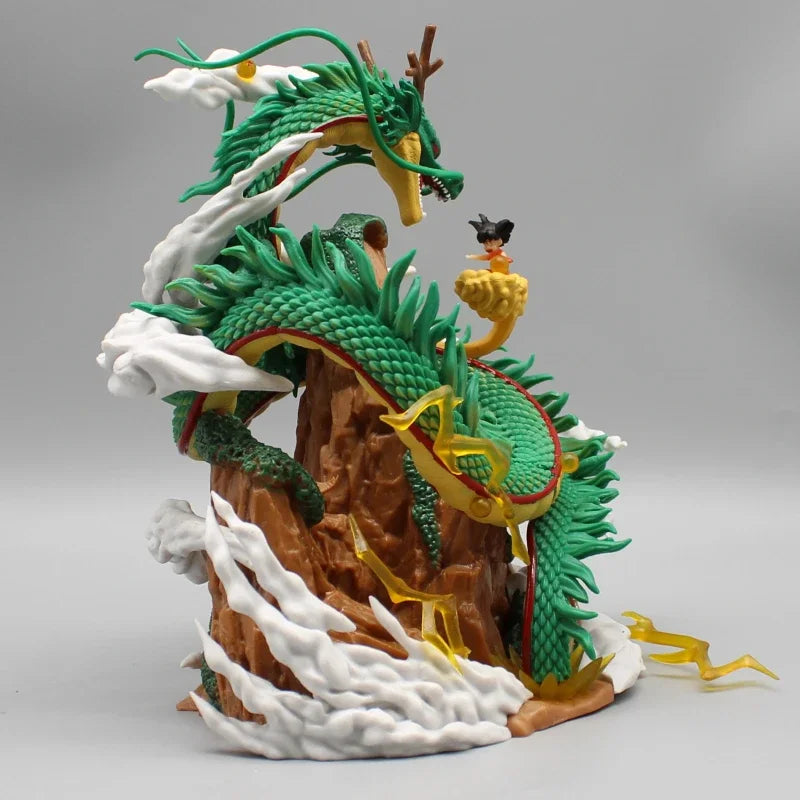 Dragon Ball Z Shenron Anime Figures Goku And Mountain Shenron Sea Shenron Action Figurine Pvc Statue Model Collection Toys Gifts